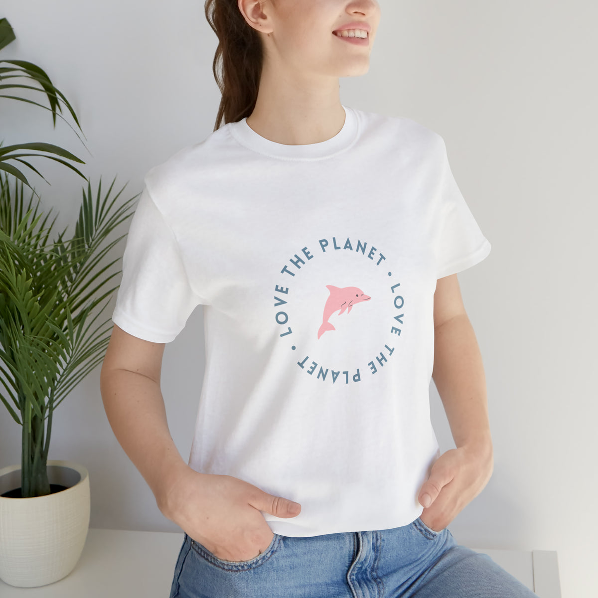Love The Planet Organic Women&#39;s Lover T-shirt