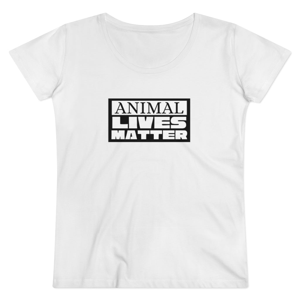 Animal Lives Matter Organic Women&#39;s Lover T-shirt