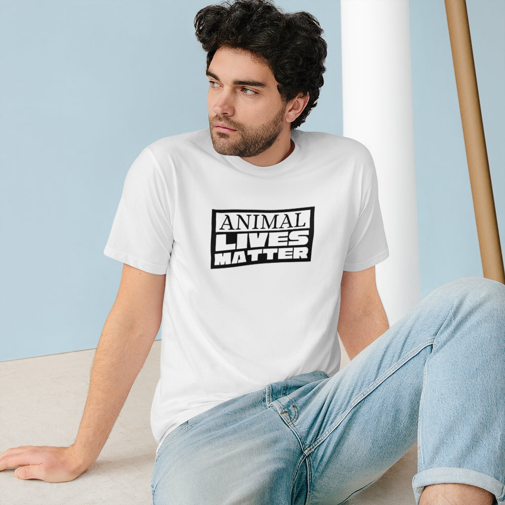 Animal Lives Matter Mens Organic Staple T-shirt
